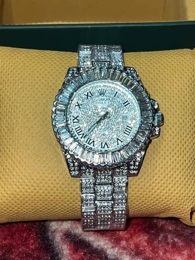 rolex diamond watch