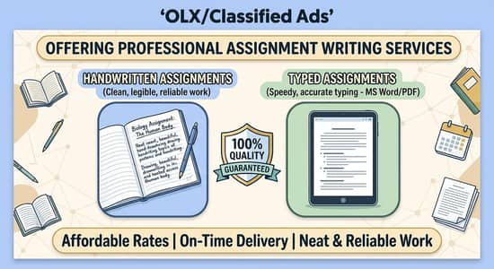 Assignment Writing and Typing Services for Students