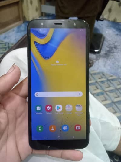 Samsung Mobile J6 Plus 3+32 pta approved tach break