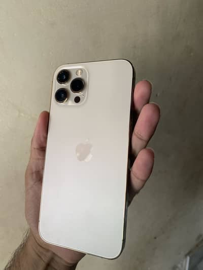 Iphone 12 pro max 256gb pta aproved golden waterpack