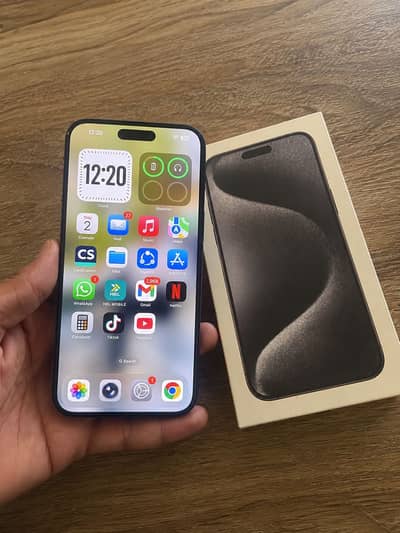 iPhone 15 Pro Max 512GB – Original – Non PTA