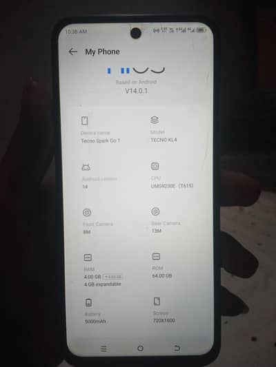 Tecno Spark Go 1