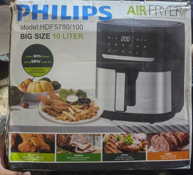 5-6 month use air fryer 10 litre
