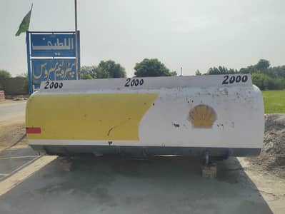 6000 liter tank
