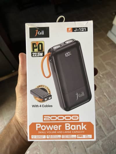 J-Cell J-121 Original 20000mAh Power Bank
