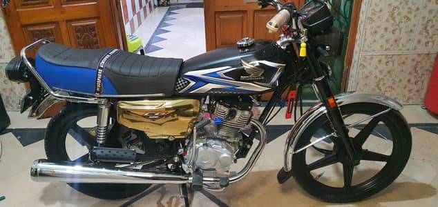 Honda CG 125 Urgent For Sale | Golden Number | Total Geniune