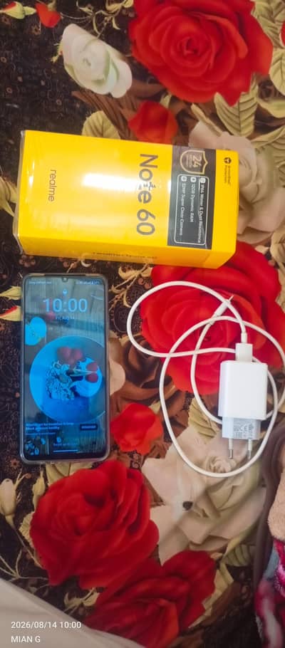 Realme Note 60 for sale in genuine condition.