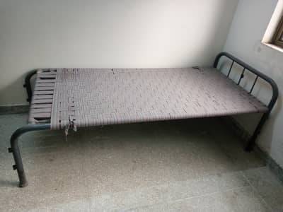 An Iron bed Charpoy