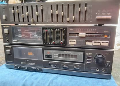 Technics Stereo Andy Greedy Amplifier 165W – Original Condition