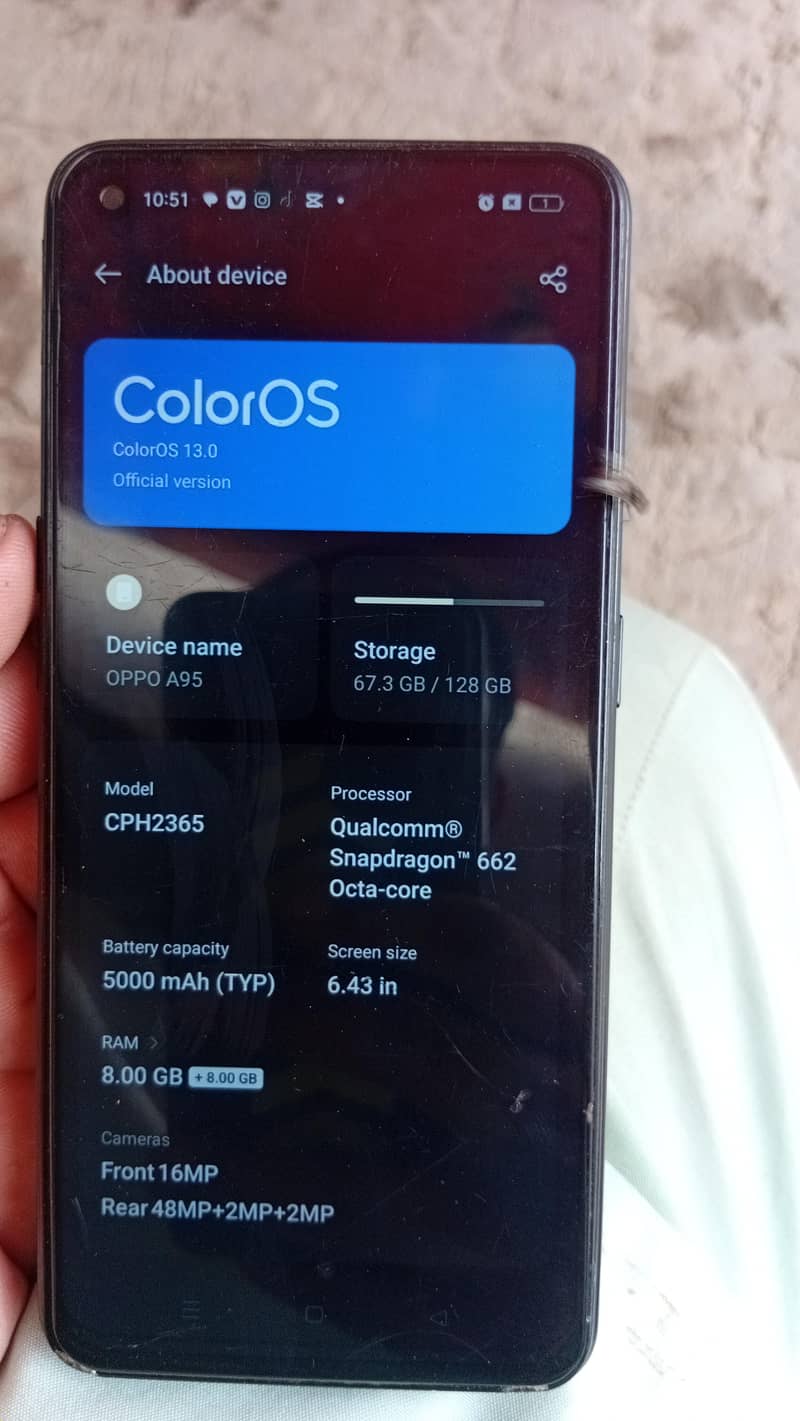OPPO A95 0