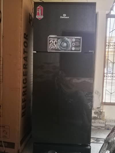 Dark Brown Dawlance Inverter Refrigerator For Sale Excellent Condition