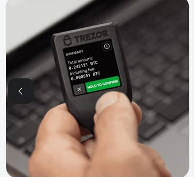 Used Trezor Model T
