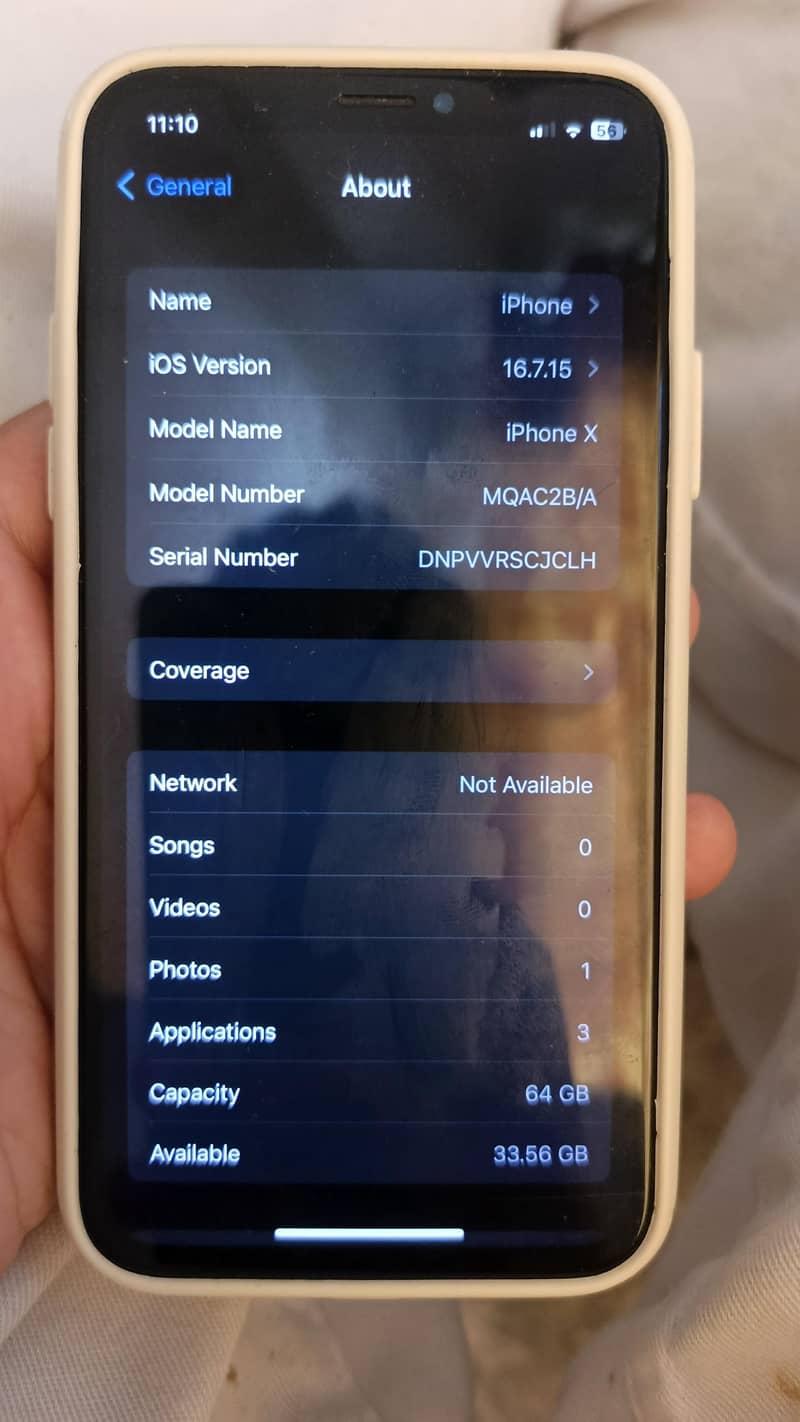 iPhone X 5