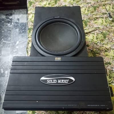solid audio formula47  &kenwood basser