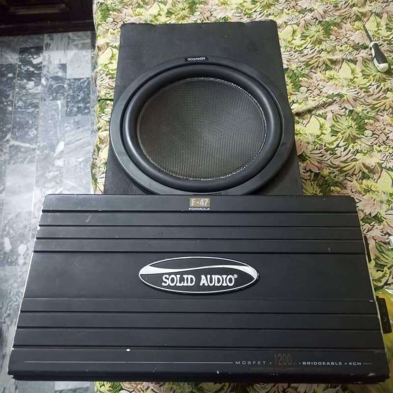 solid audio formula47  &kenwood basser 0