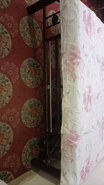 rod iron bed