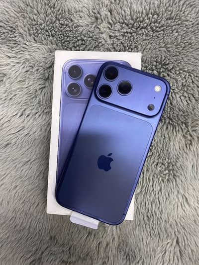 17 pro max blue colour