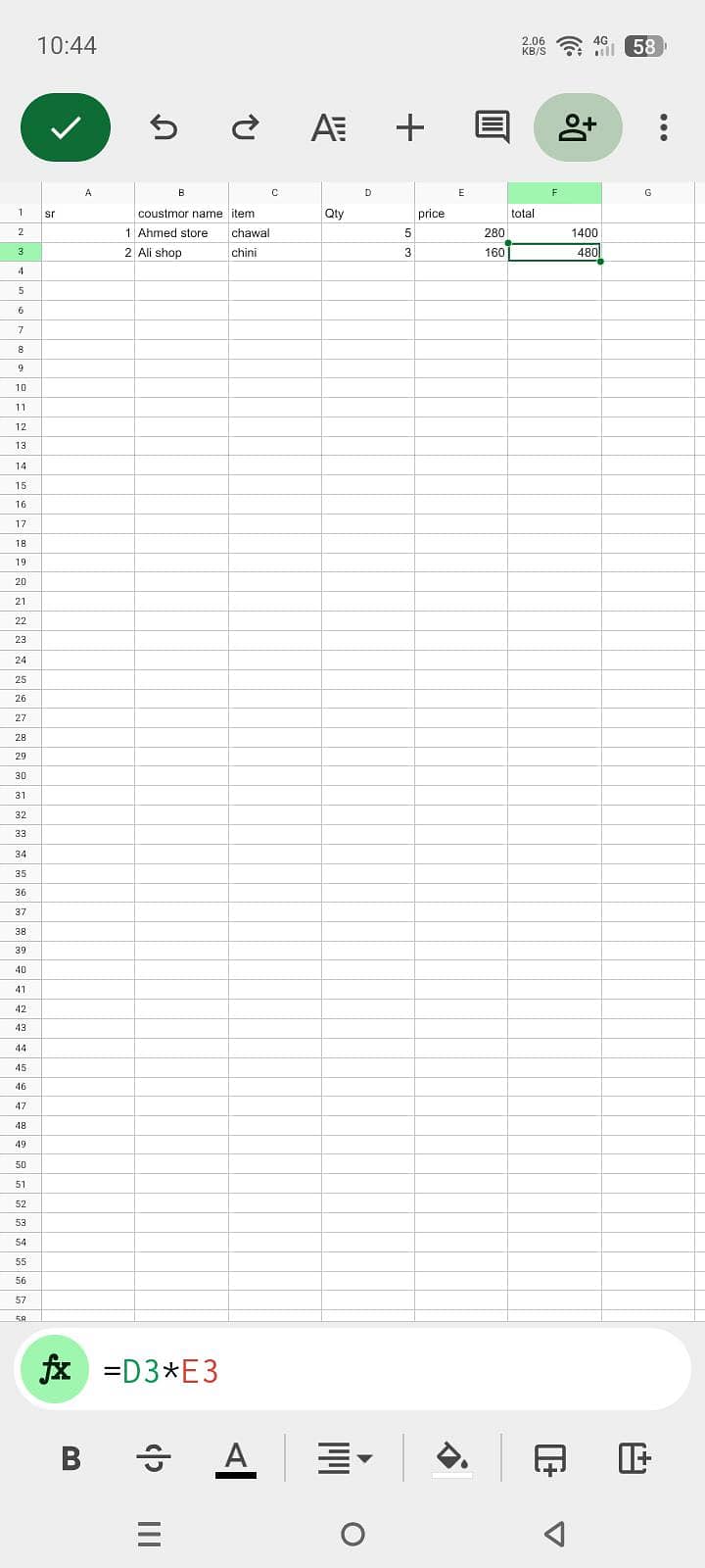 I Will Do Excel & Google Sheet Data Entry With Formulas 0
