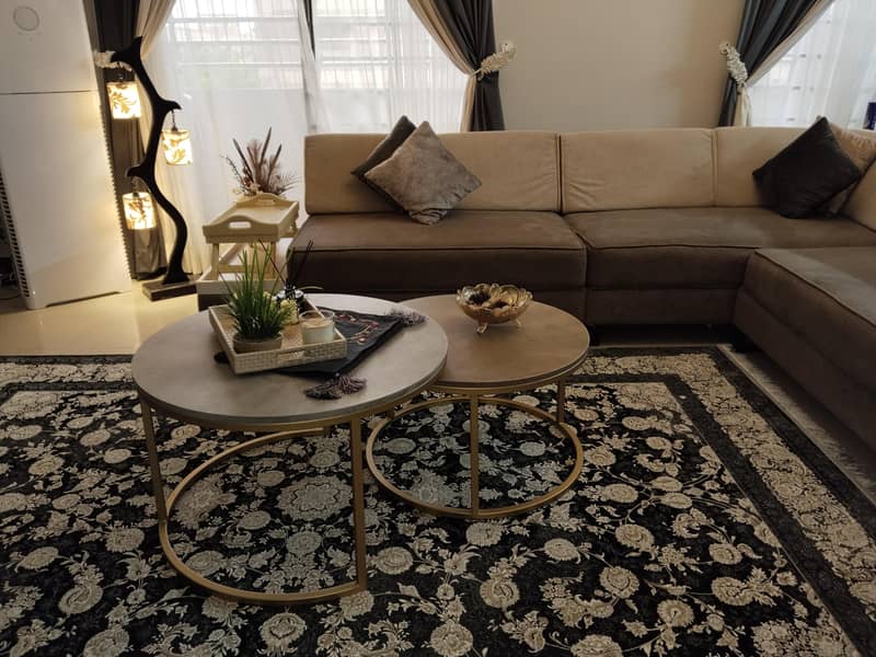 Sofa with table 1