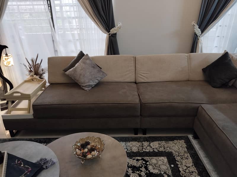 Sofa with table 3