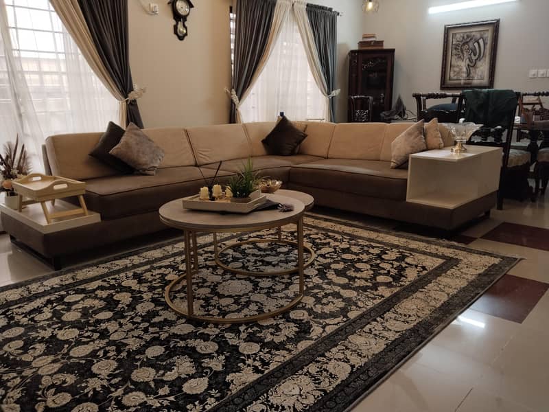 Sofa with table 5