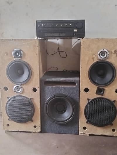 2"1 2.1 amplifier speaker aur boofer 03008775887 is number per