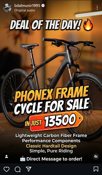 phoenix frame cycle for sale