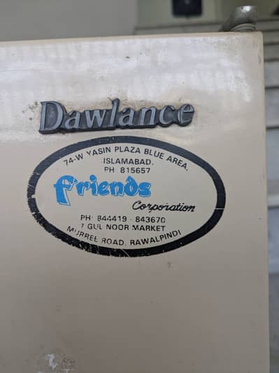 Dawlance fridge for sale