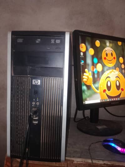 HP Core i5 2nd Gen PC + Samsung 17 Inch Monitor