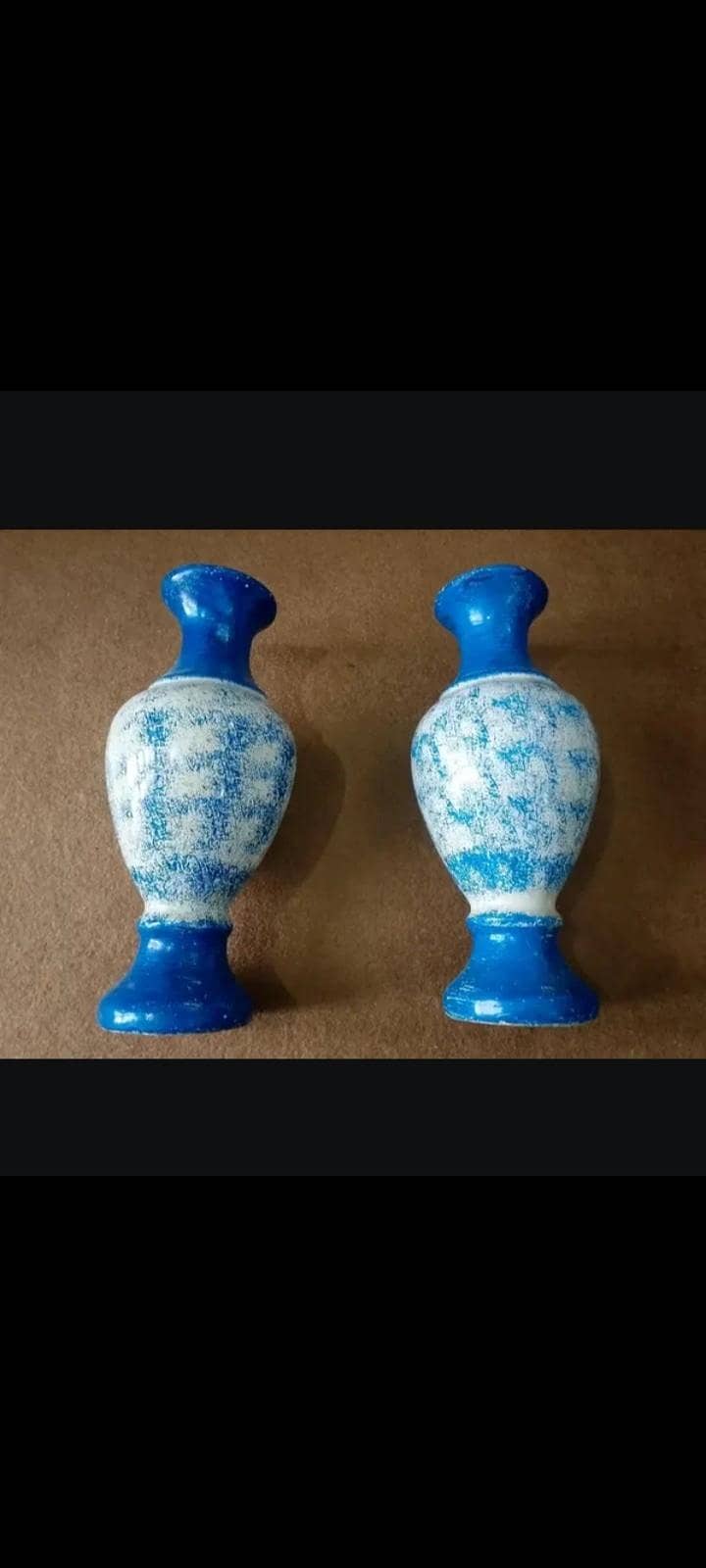 Fancy Blue Vases 0