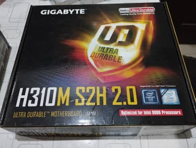 I3 9100f (processor plus cooler) Gigabyte H310M motherboard