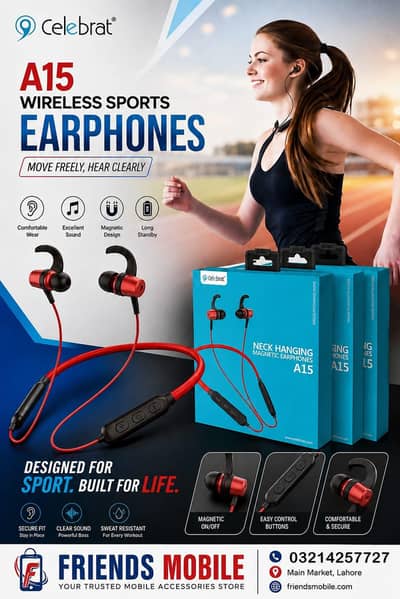 100% original branded box pack neckband