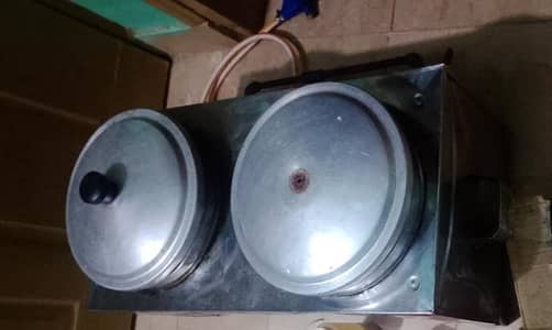 Gas fries machine