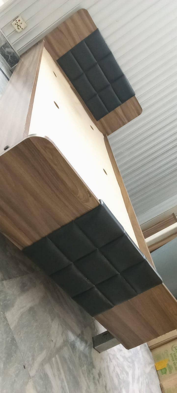 Single bed with side table 1