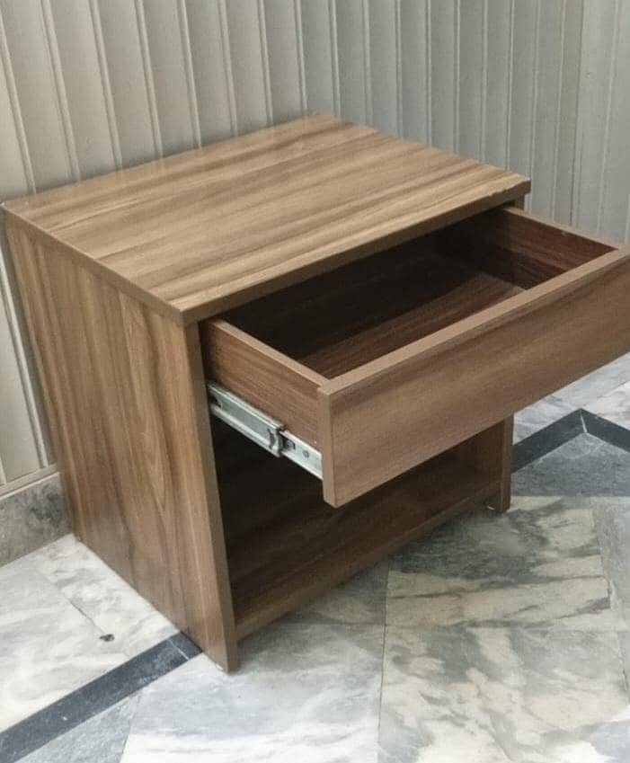 Single bed with side table 2