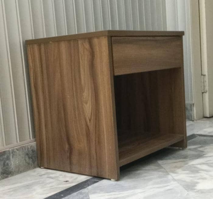 Single bed with side table 3