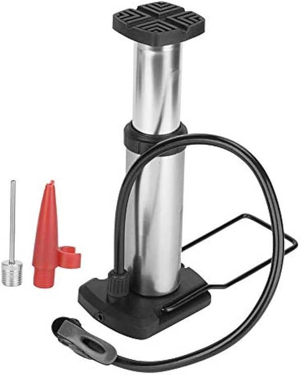 Portable Mini Foot Pump | High-Pressure Bicycle, Motorcycle & Car Tire Inflator Lightweight & Compact Mini Floor Pump - Essential Cycling Accessory