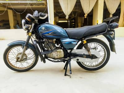 Suzuki GS 150 Blue Color 2014 model available for sell