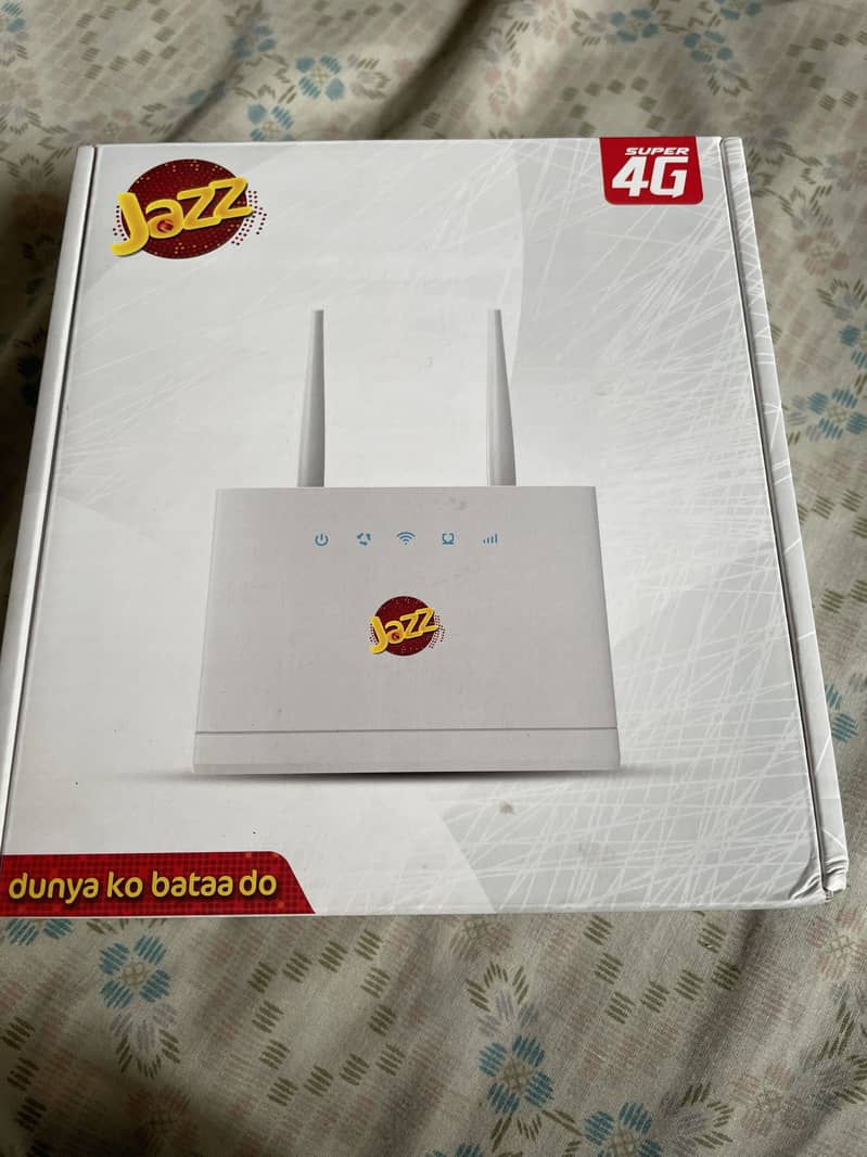 Jazz 4G router 1
