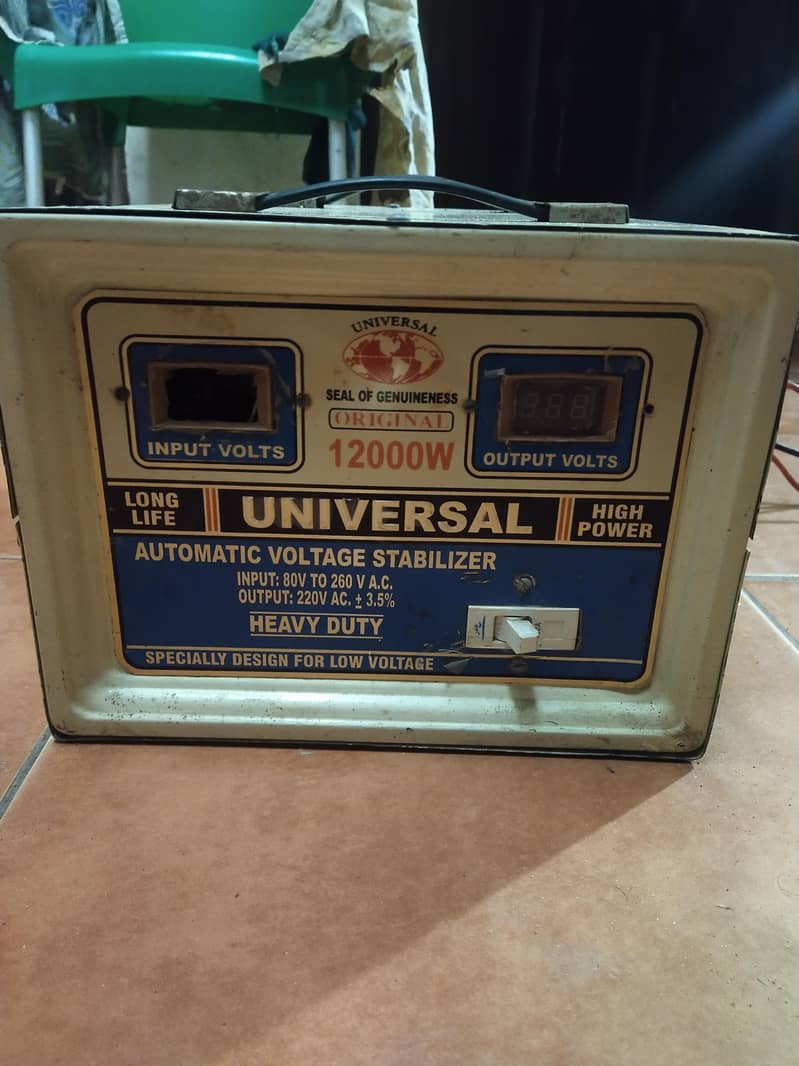 Automatic stabilizer 12000watt 0