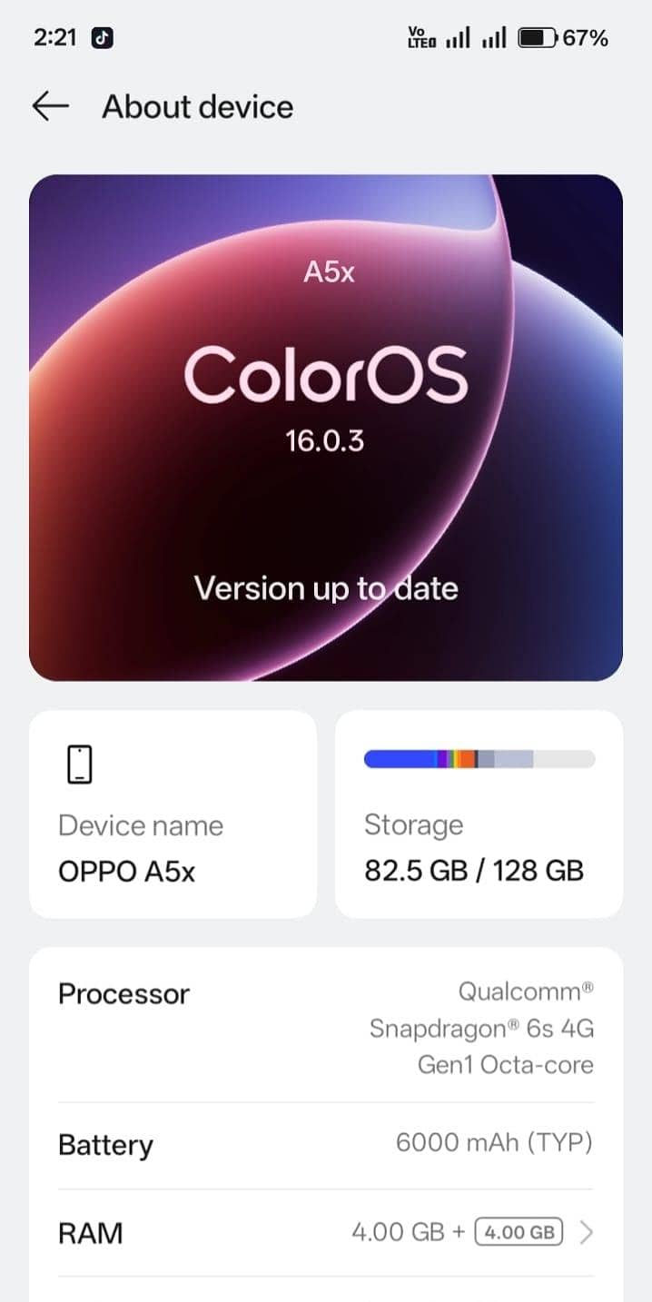OPPO A5 6