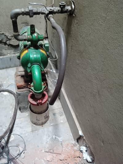 water pump with 80 ft bore pipes