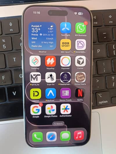 iPhone 17 Air jv 256GB | 100% Battery Health | 138 Cycles | Warranty