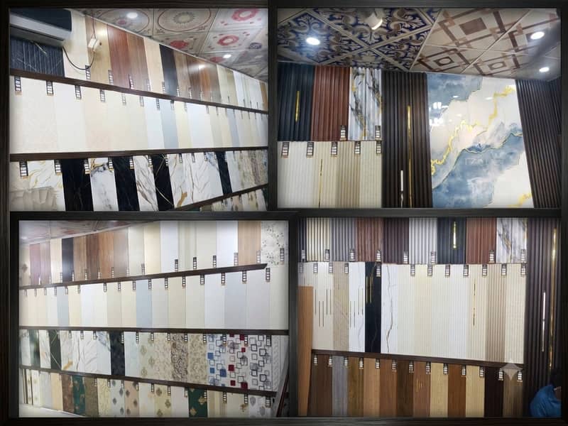 Wall panel- WPC panel- Pvc wall panel - Solid panel- Plane wall panel 0