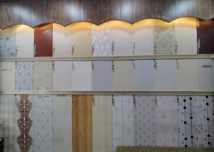 Wall panel- WPC panel- Pvc wall panel - Solid panel- Plane wall panel 8
