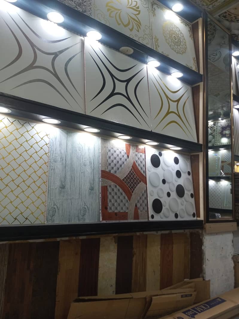 Wall panel- WPC panel- Pvc wall panel - Solid panel- Plane wall panel 16