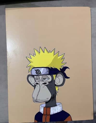 Handmade Sticker Painting – Naruto Monkey Design 0.3. 4.3. 0.6. 5.5. 9.2. 9