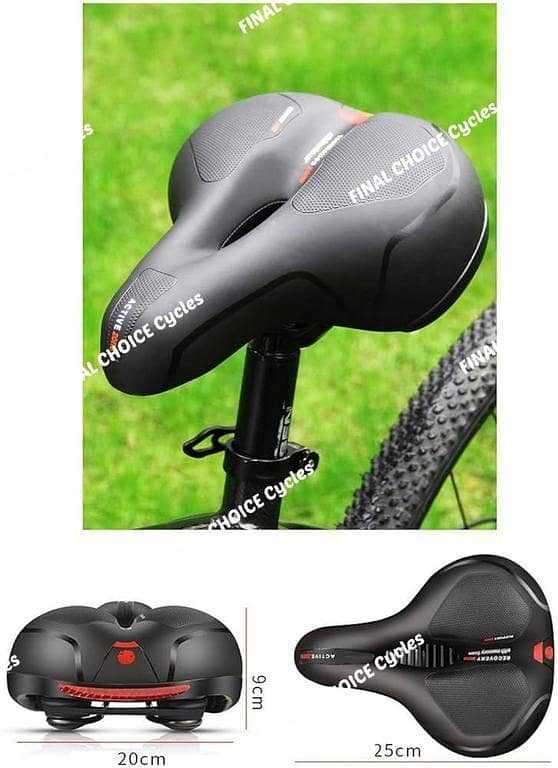 GEL Seat LIKE SOFA Very Comfort Hydollic Jump Seat Special Whole Gel Seat Best for ALL SIZES Cycle