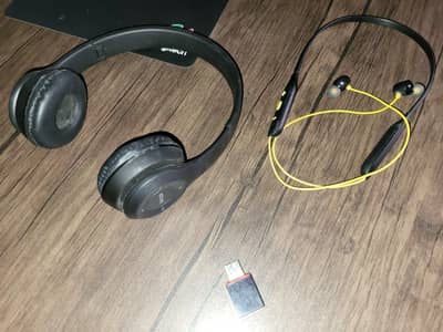 Headphone & Wireless Handfree Both Ok Best sond