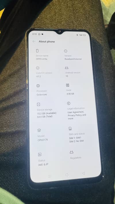 OPPO A15s